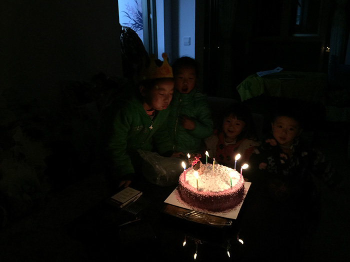 2015年12月7日 相约花果园S2区小莉家与罗雪飞庆祝生日