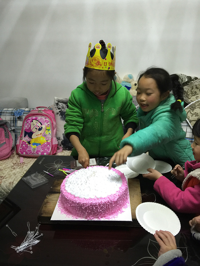 2015年12月7日 相约花果园S2区小莉家与罗雪飞庆祝生日